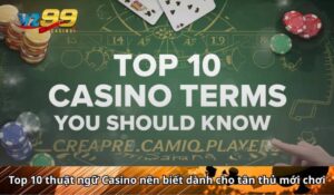 Top 10 thuật ngữ Casino nên biết dành cho tân thủ mới chơi